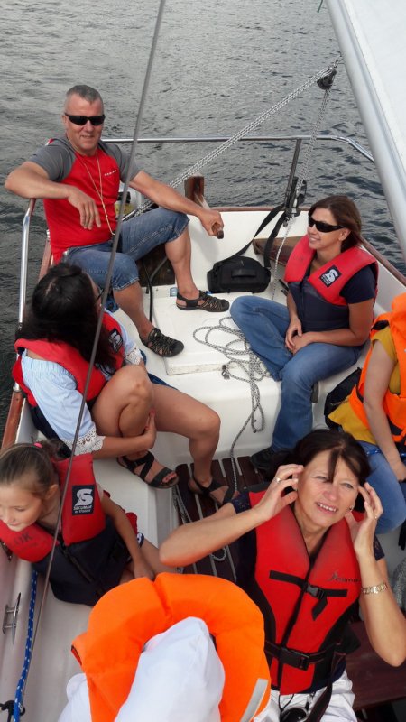 2018.09.08 Obchody 70lecia żeglarstwa w Lęborku na przystani w Lubowidzu