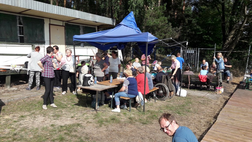 2018.09.08 Obchody 70lecia żeglarstwa w Lęborku na przystani w Lubowidzu