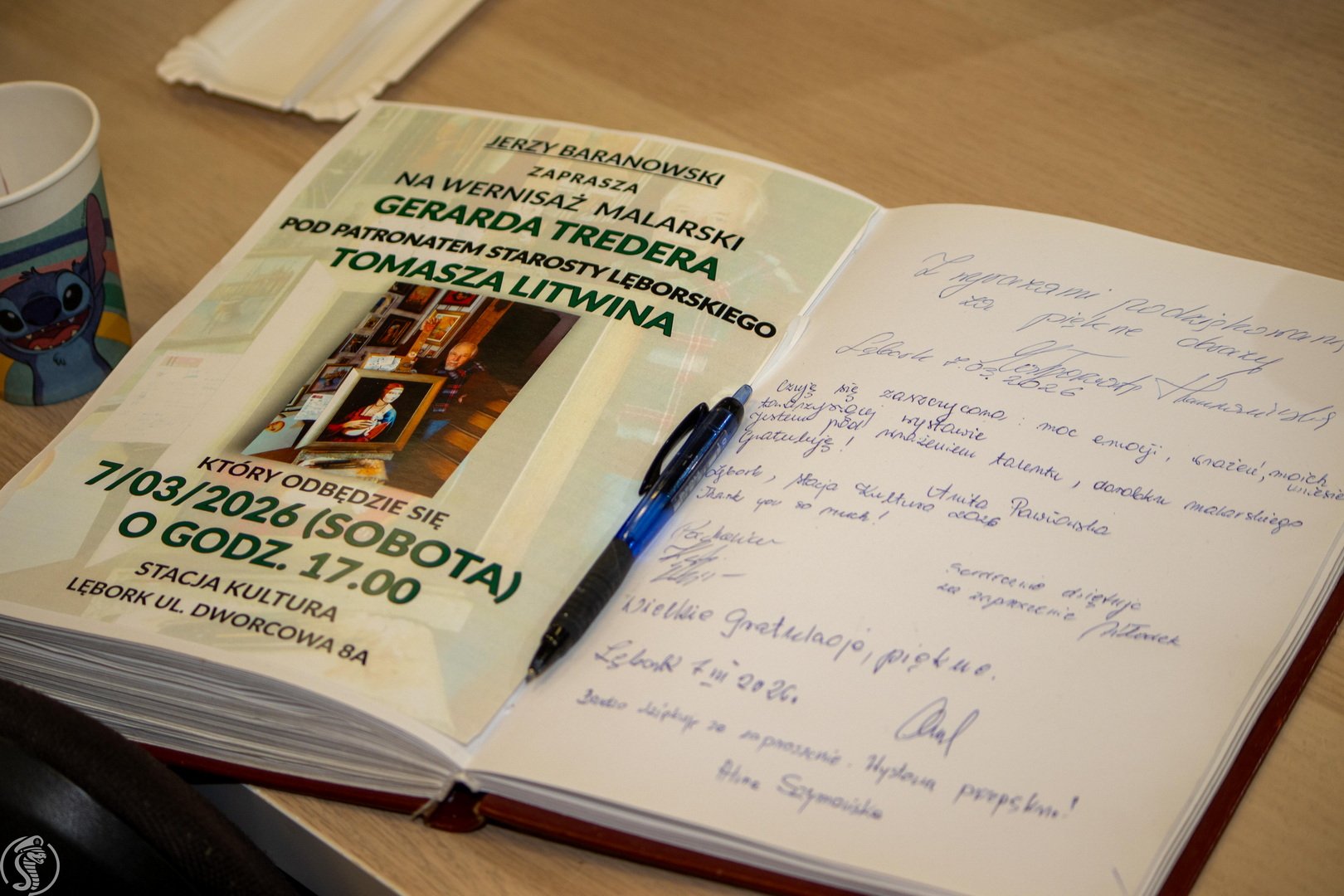 Wernisaż Gerarda Tredera